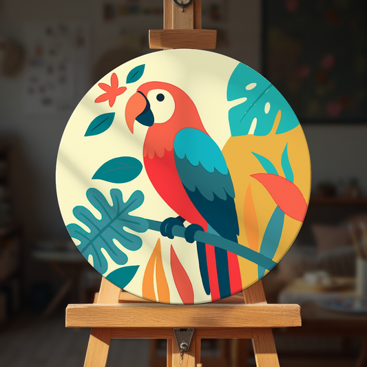 Paint by numbers - Tropical Parrot - MyArt