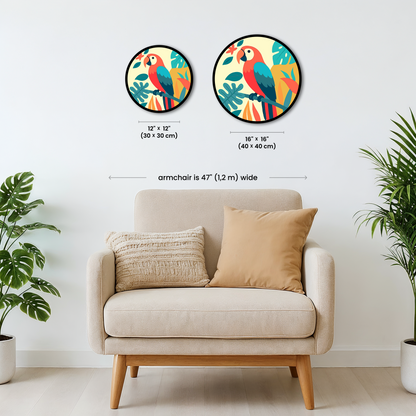 Paint by numbers - Tropical Parrot - MyArt