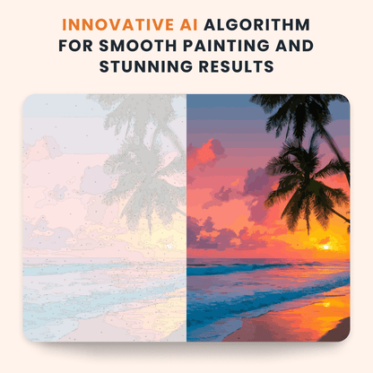 Paint by numbers - Tropical Sunset - MyArt