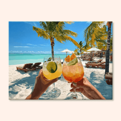 Paint by numbers - Tropical Toast - MyArt