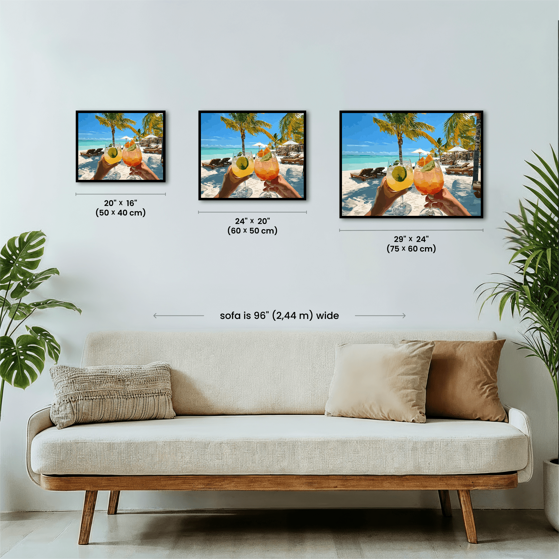 Paint by numbers - Tropical Toast - MyArt