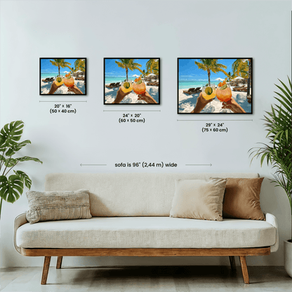 Paint by numbers - Tropical Toast - MyArt