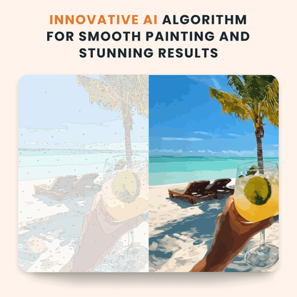 Paint by numbers - Tropical Toast - MyArt