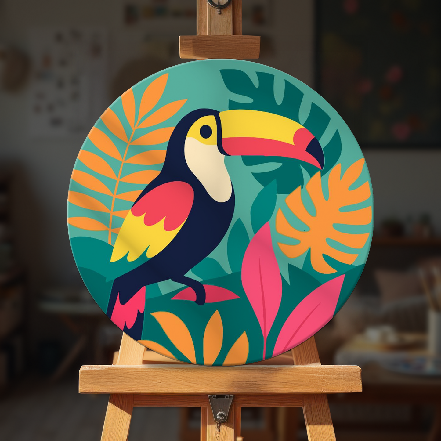 Paint by numbers - Tropical Toucan - MyArt