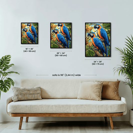 Paint by numbers - Tropical Duo - MyArt