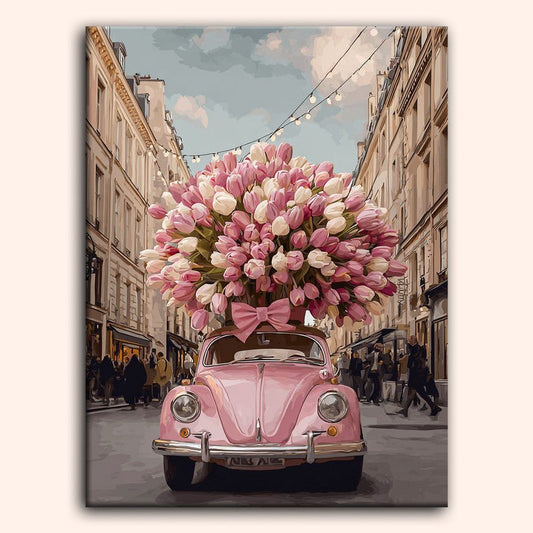 Paint by numbers - Tulip Ride - MyArt