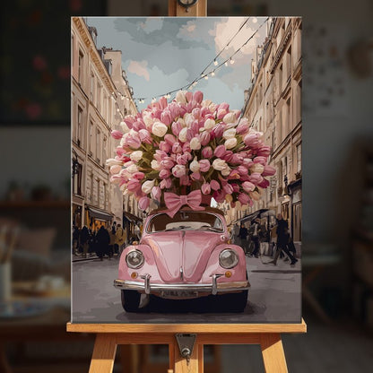 Paint by numbers - Tulip Ride - MyArt