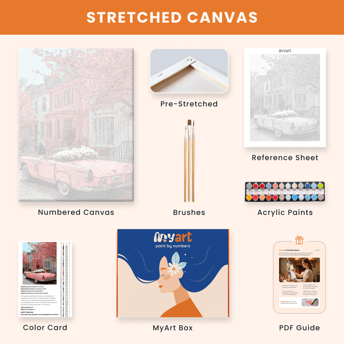 Paint by numbers - Tulip Drive - MyArt
