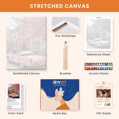Paint by numbers - Tulip Drive - MyArt