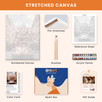 Paint by numbers - Tulip Ride - MyArt