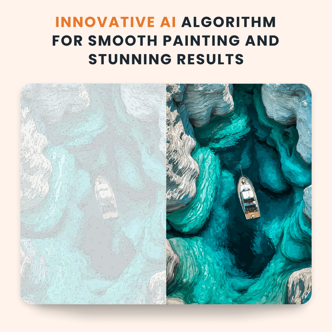 Paint by numbers - Turquoise Gorge - MyArt