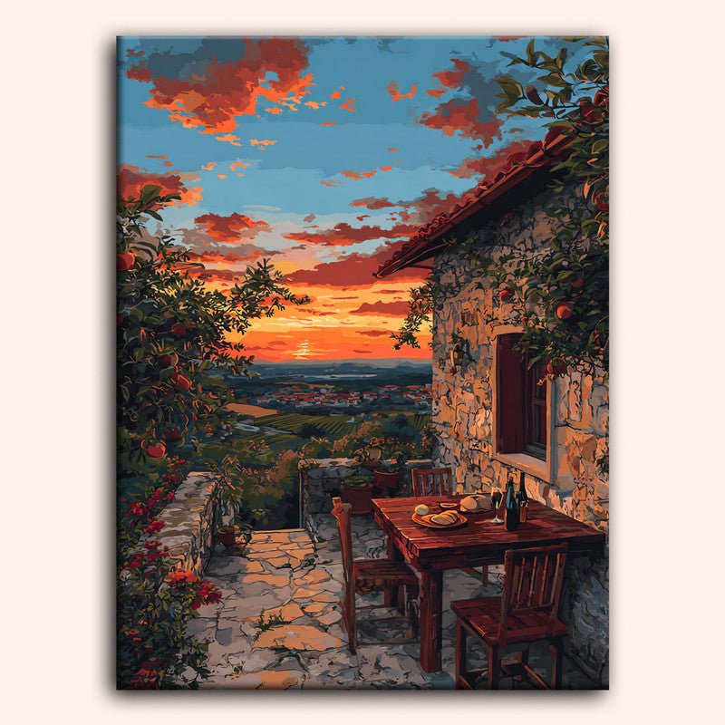 Paint by numbers - Tuscan Table - MyArt