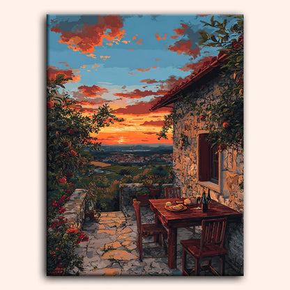 Paint by numbers - Tuscan Table - MyArt