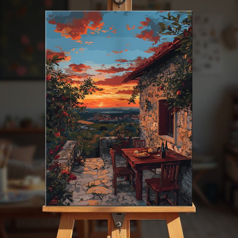 Paint by numbers - Tuscan Table - MyArt