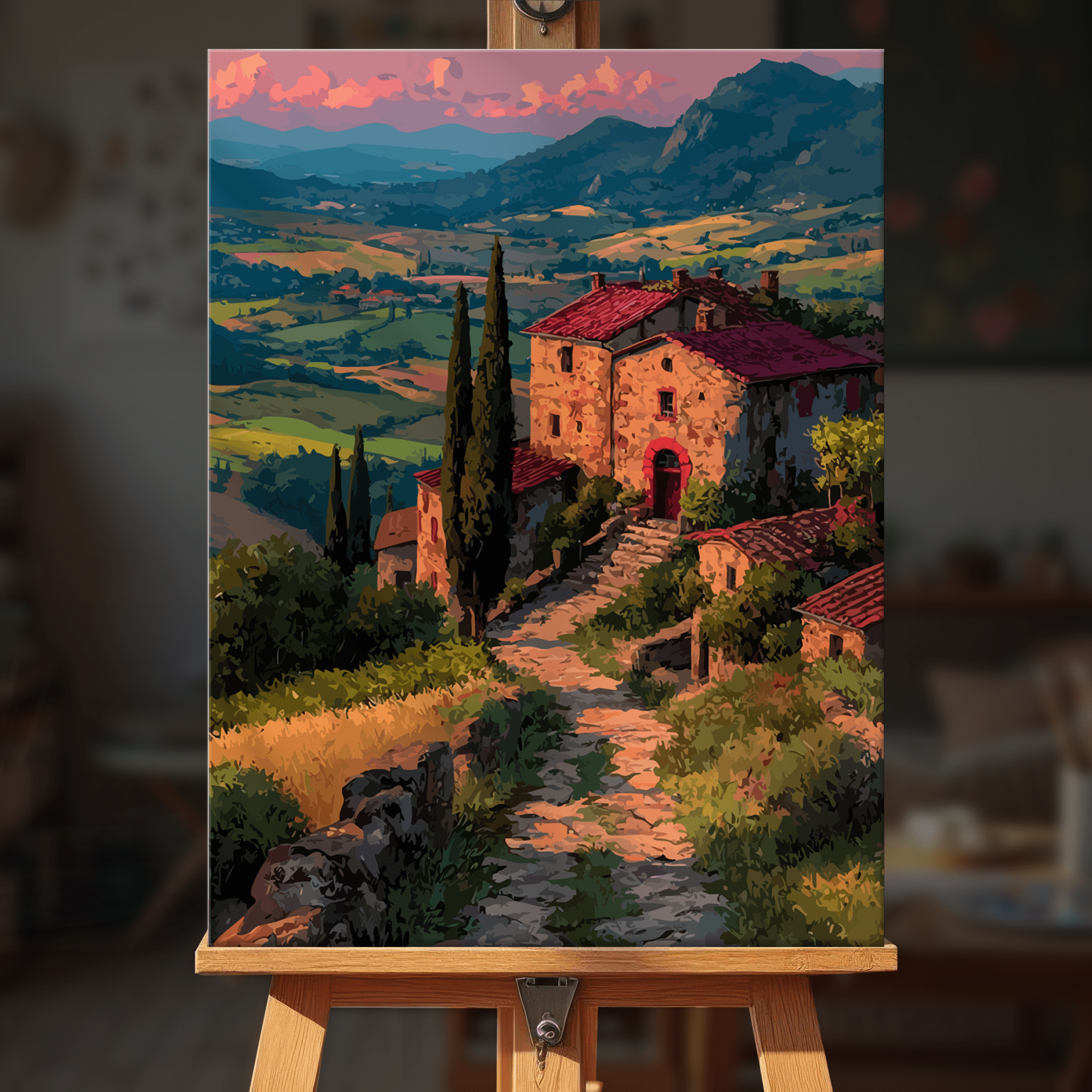 Paint by numbers - Tuscan Haven - MyArt