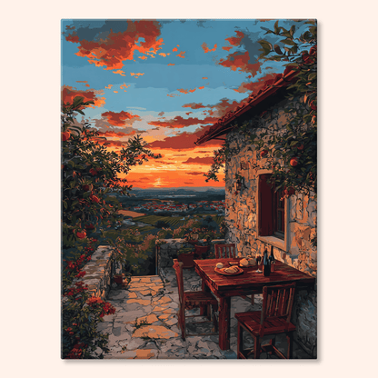 Paint by numbers - Tuscan Table - MyArt