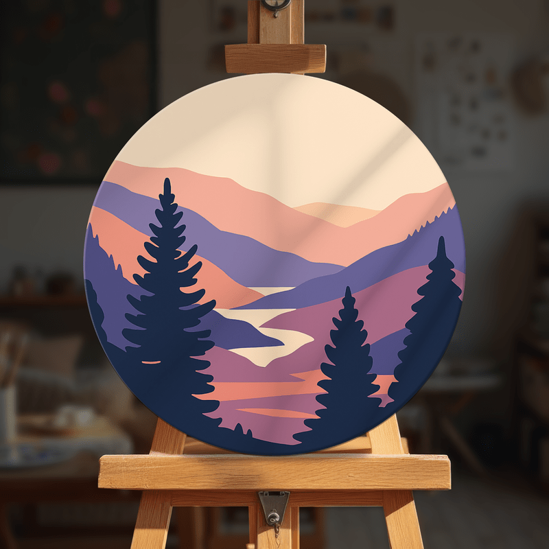 Paint by numbers - Twilight Hills - MyArt