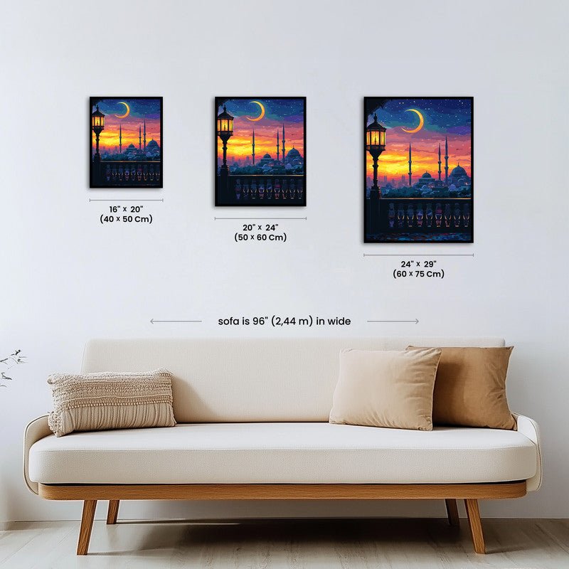 Paint by numbers - Twilight Skyline - MyArt