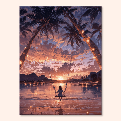 Paint by numbers - Twilight Bloom - MyArt