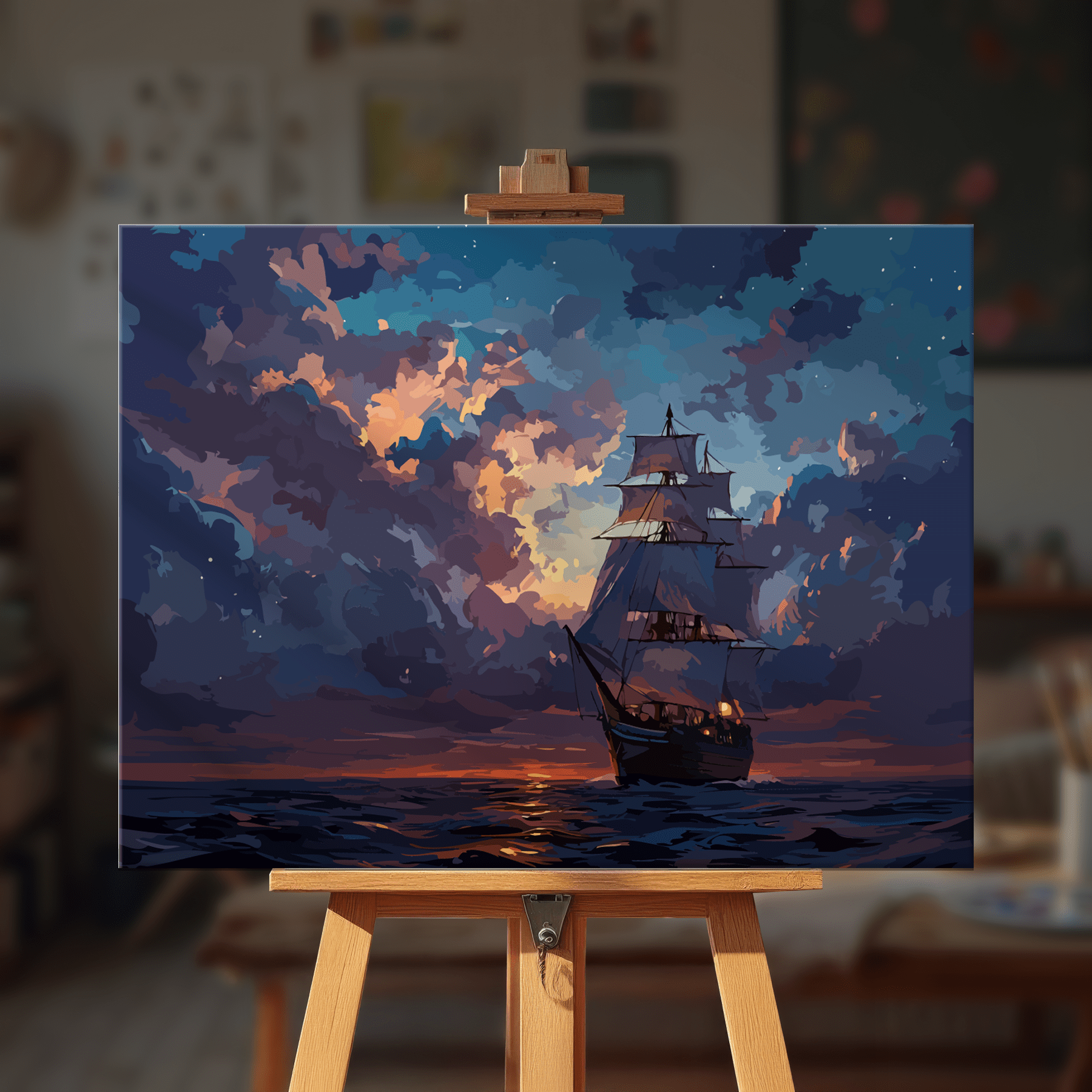 Paint by numbers - Twilight Drift - MyArt