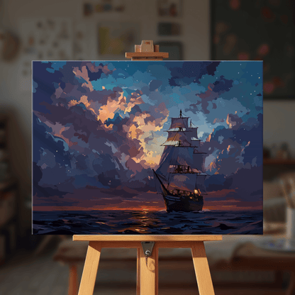 Paint by numbers - Twilight Drift - MyArt