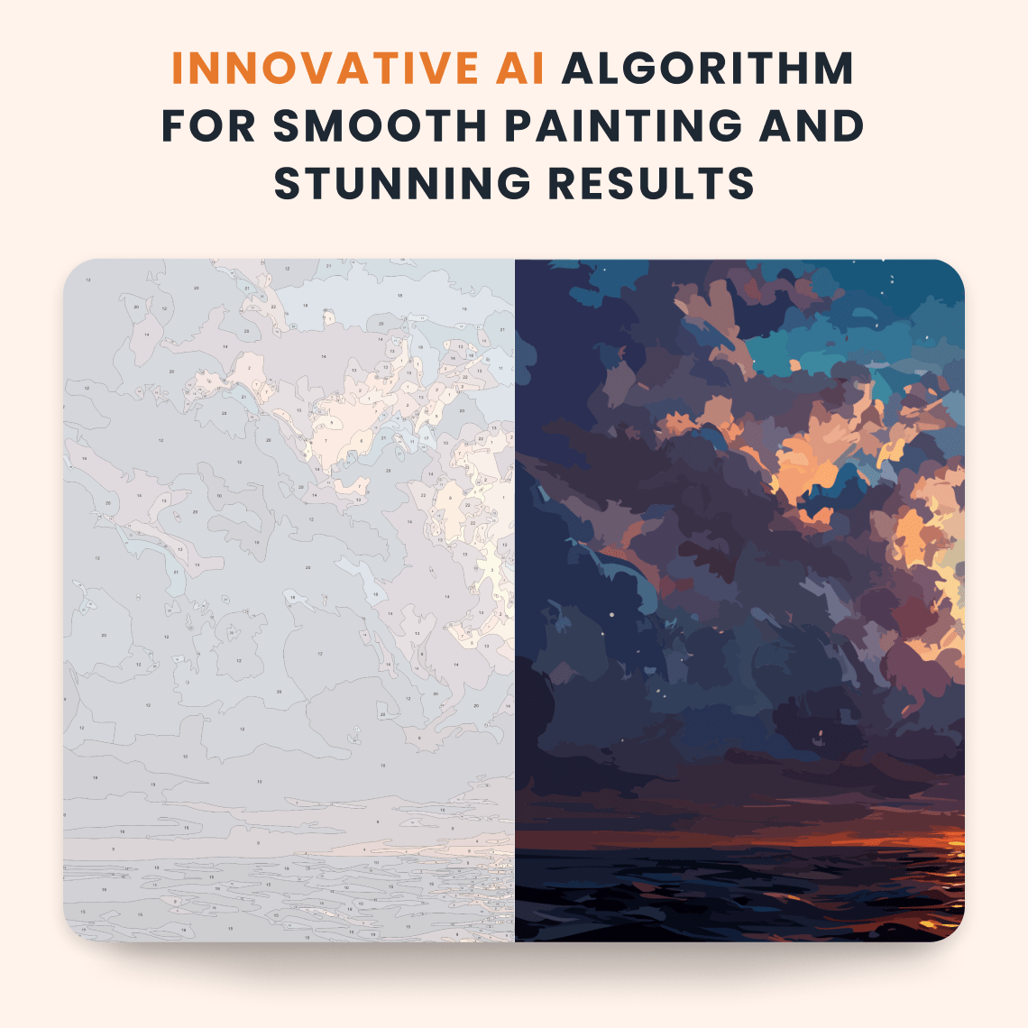 Paint by numbers - Twilight Drift - MyArt