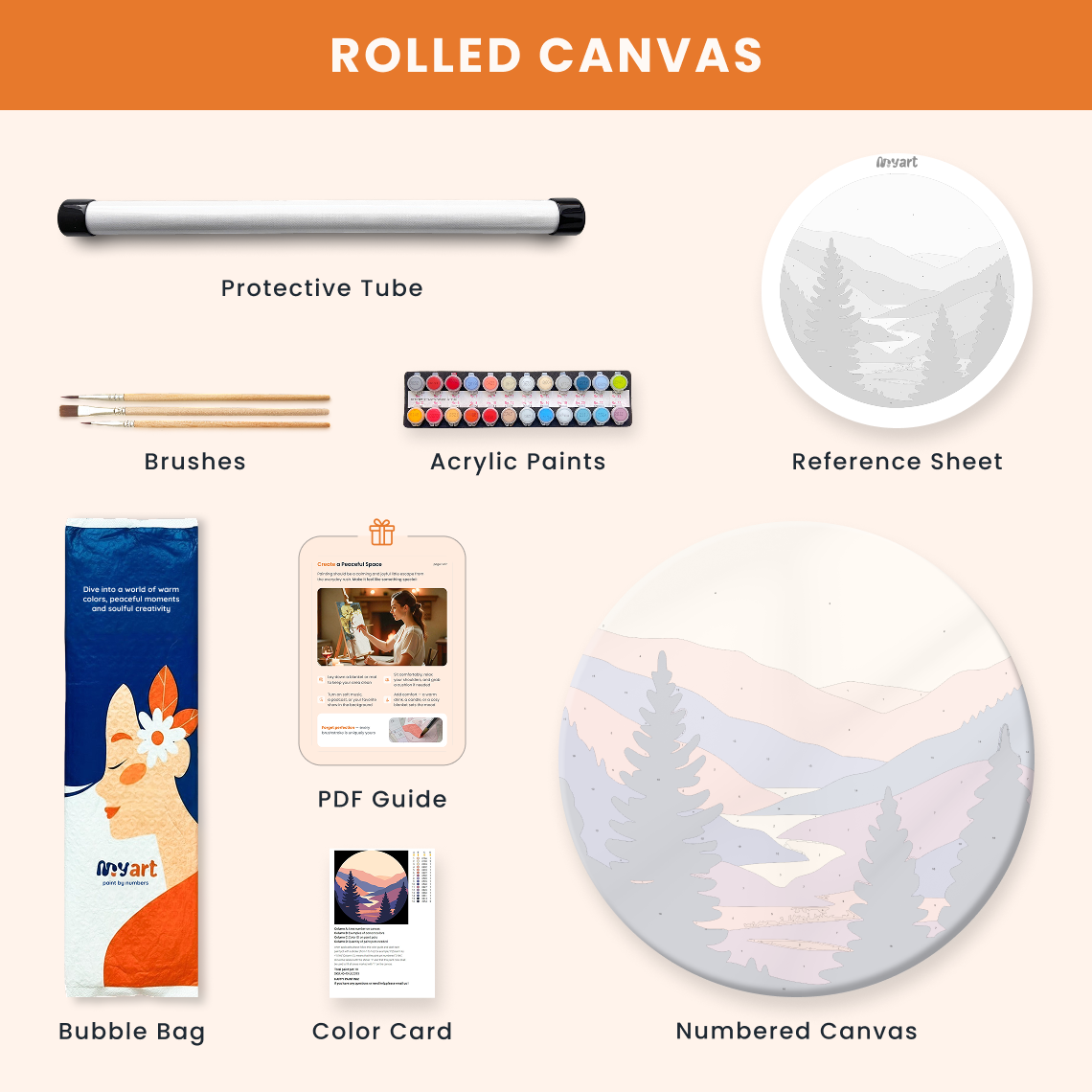 Paint by numbers - Twilight Hills - MyArt