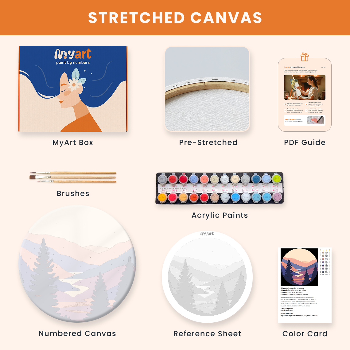 Paint by numbers - Twilight Hills - MyArt