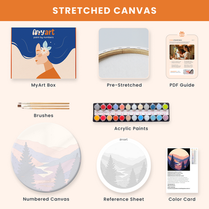 Paint by numbers - Twilight Hills - MyArt