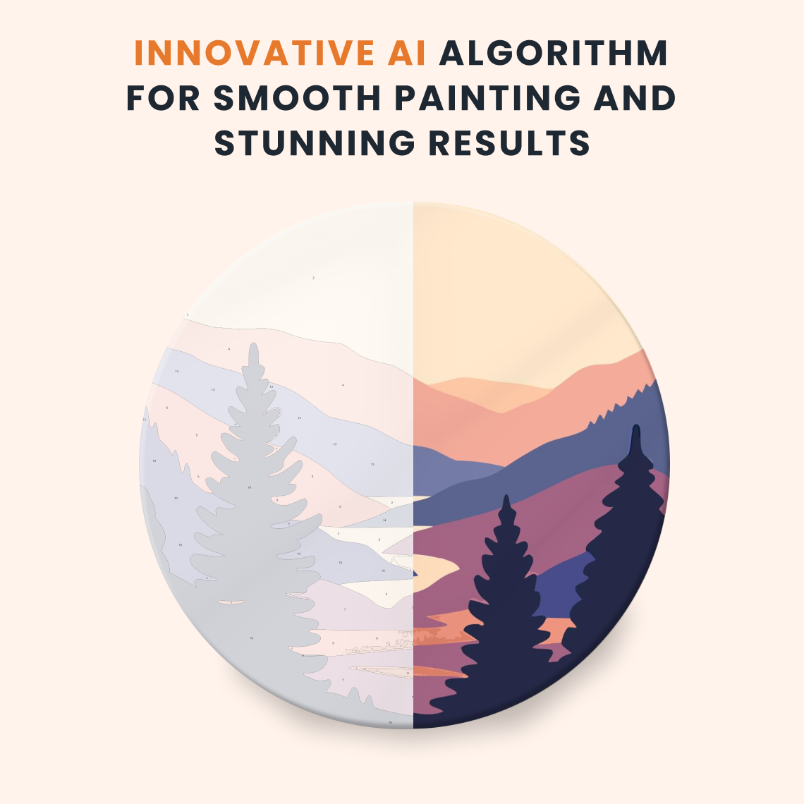 Paint by numbers - Twilight Hills - MyArt