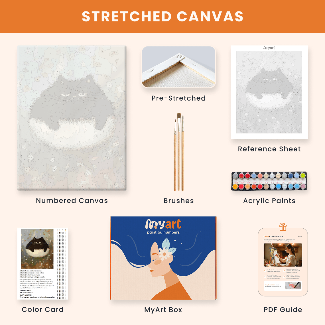 Paint by numbers - Twilight Pounce - MyArt