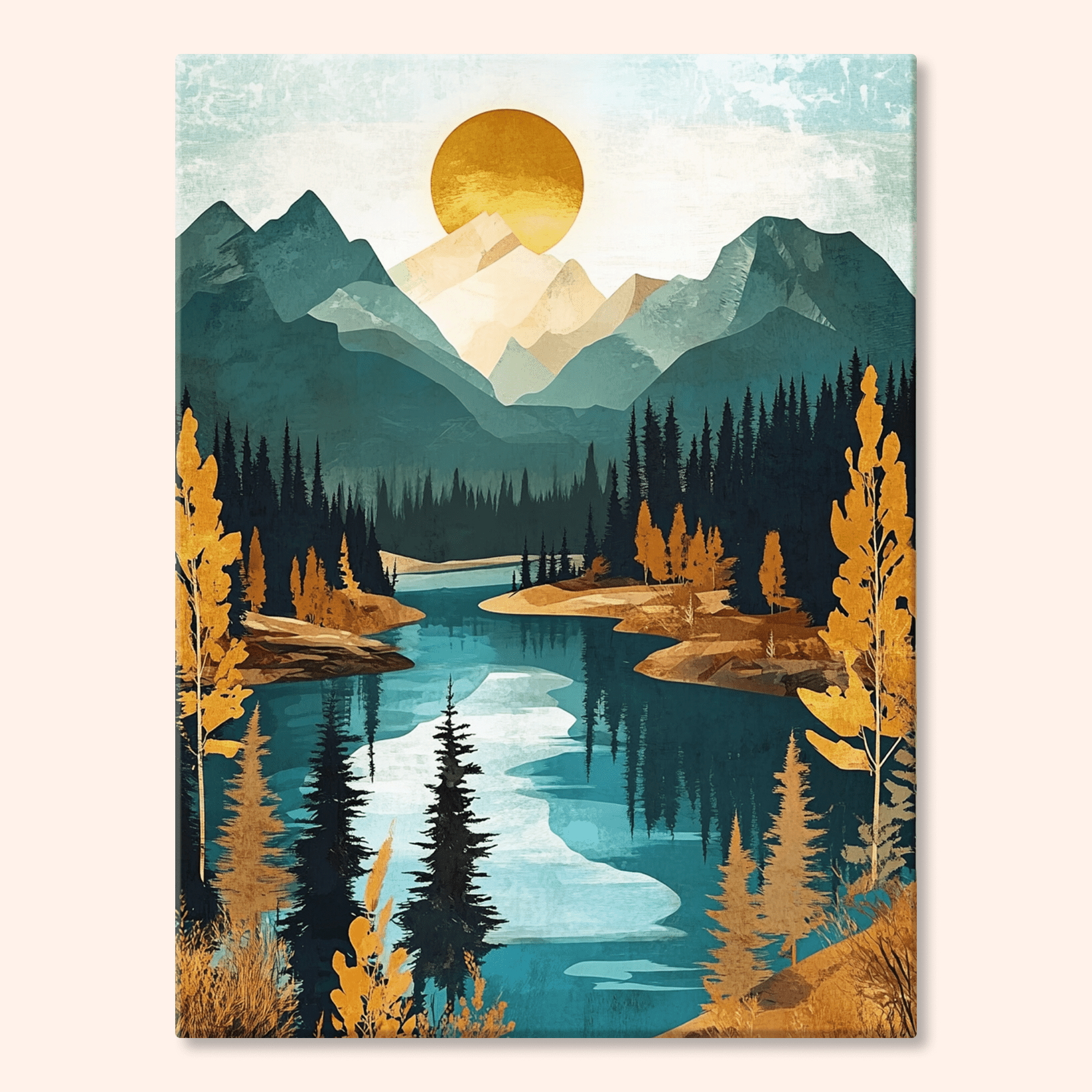 Paint by numbers - Twilight Reflections - MyArt