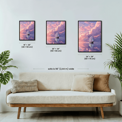 Paint by numbers - Twilight Voyage - MyArt