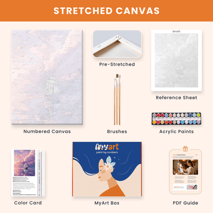 Paint by numbers - Twilight Voyage - MyArt