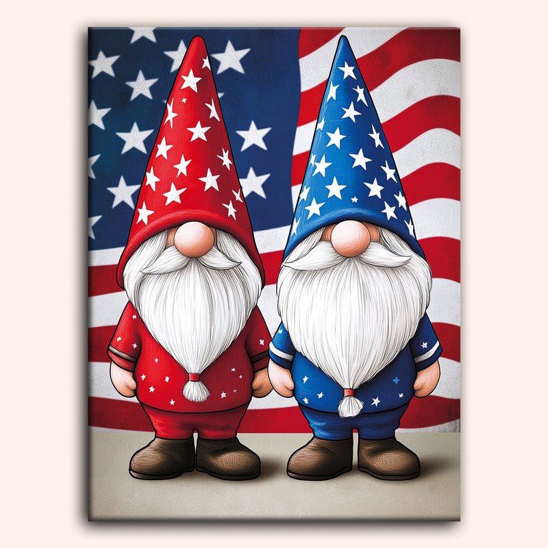 Paint by numbers - Twin Gnomes - MyArt
