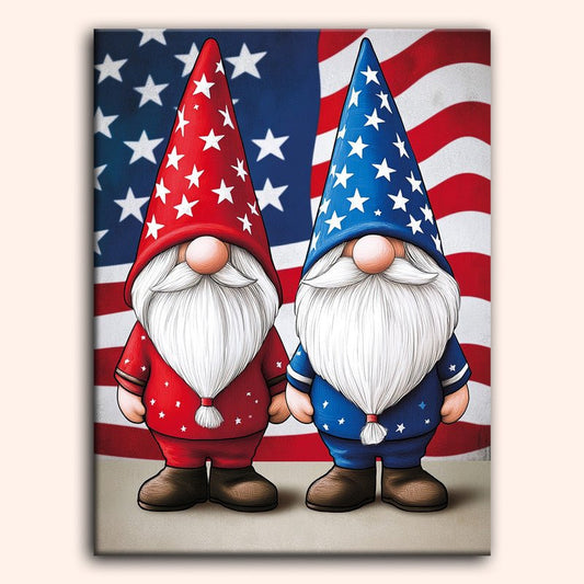 Paint by numbers - Twin Gnomes - MyArt