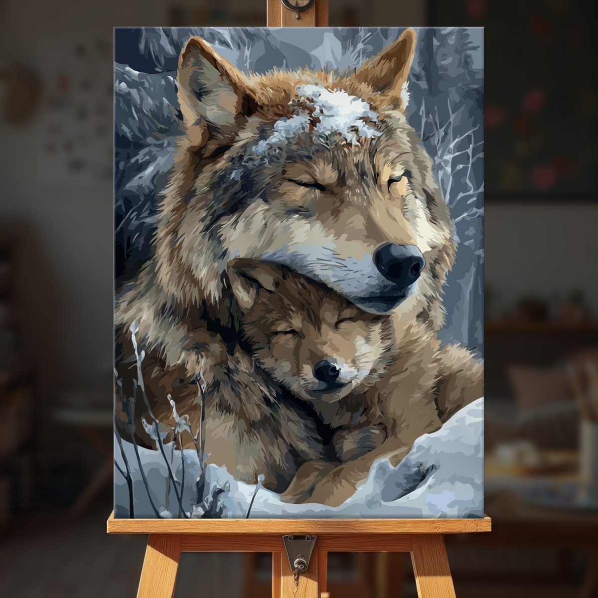 Twin Wolves