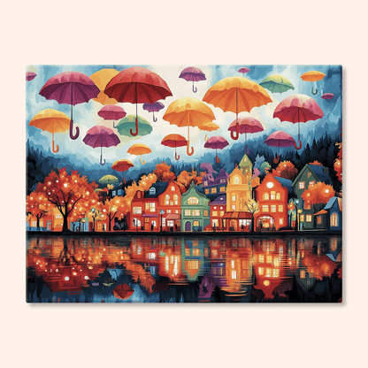 Paint by numbers - Umbrella Sky - MyArt