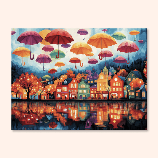 Paint by numbers - Umbrella Sky - MyArt