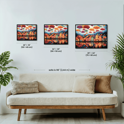 Paint by numbers - Umbrella Sky - MyArt