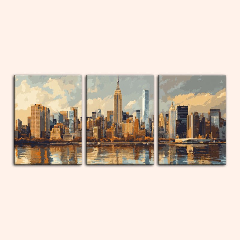 Paint by numbers - Urban Skyline - MyArt