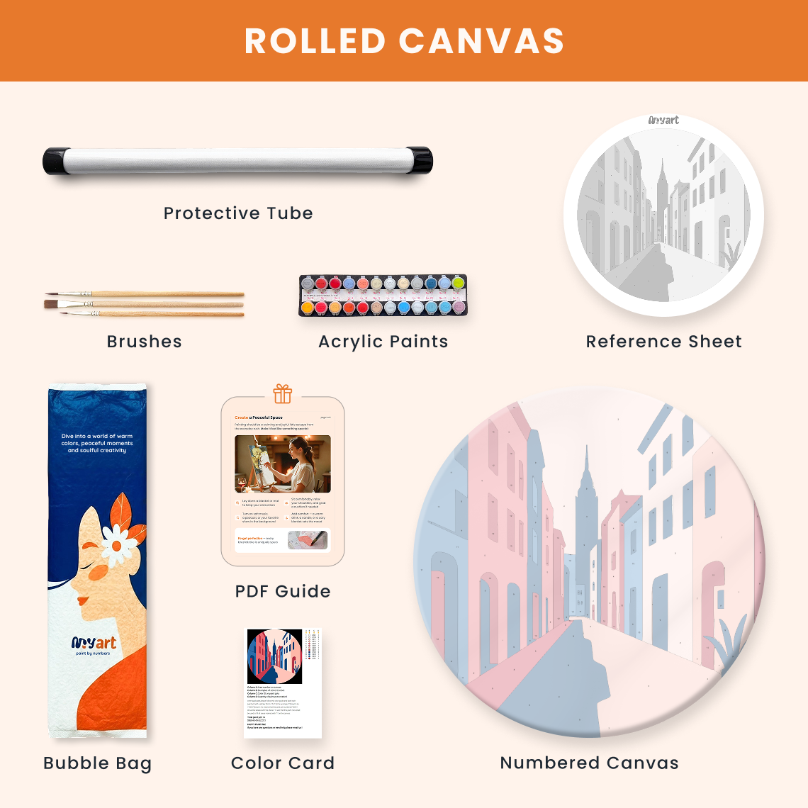 Paint by numbers - Urban Calm - MyArt