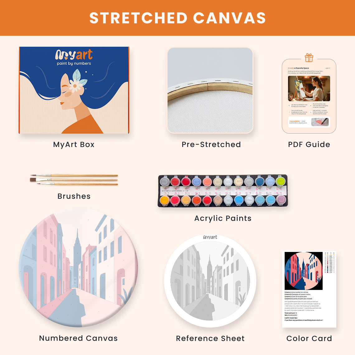 Paint by numbers - Urban Calm - MyArt