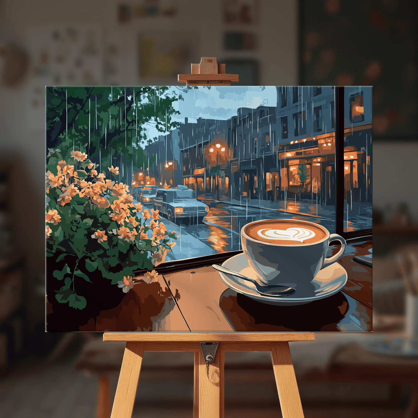 Paint by numbers - Urban Reflections - MyArt