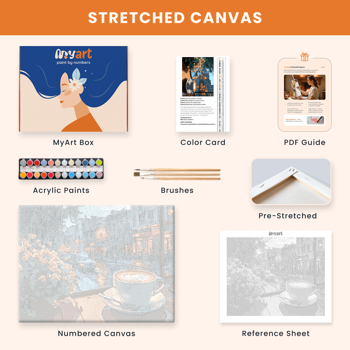 Paint by numbers - Urban Reflections - MyArt