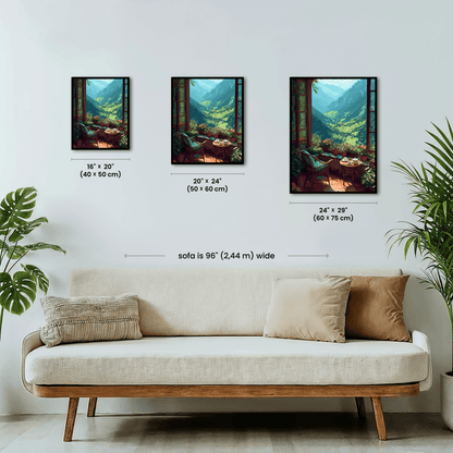 Paint by numbers - Valley Balcony - MyArt