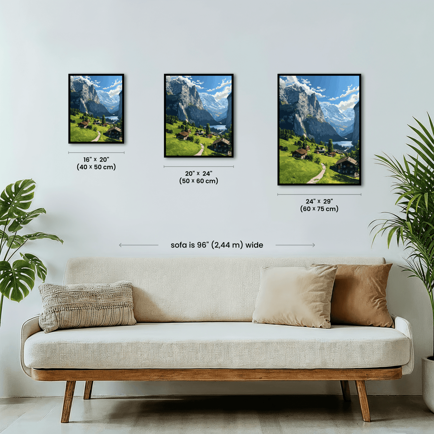 Paint by numbers - Valley Homes - MyArt