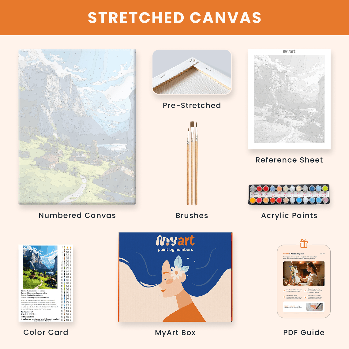 Paint by numbers - Valley Homes - MyArt