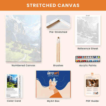 Paint by numbers - Valley Homes - MyArt