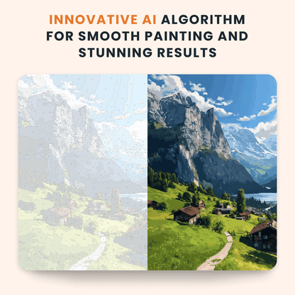 Paint by numbers - Valley Homes - MyArt